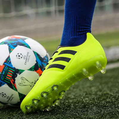 梅西c羅同款足球鞋男女AG短釘兒童TF碎釘長釘青少年訓練鞋運