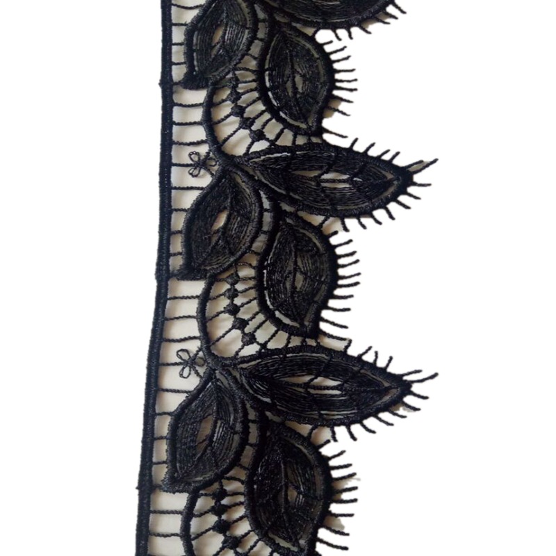 刺绣花边 水溶花边 棉线花边 涤线人造丝花边 牛奶丝蕾丝橡筋花边