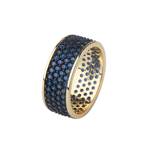 Cross-border best-selling rings for women, new European and American style, micro-inlaid with full diamonds, cubic zirconia rings, personalized colorful cubic zirconia rings, wholesale