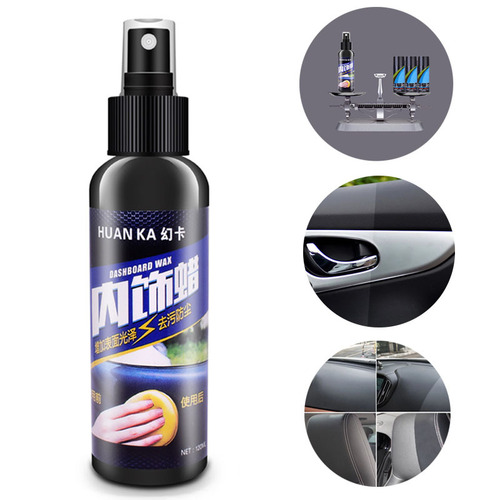 Car cleaning interior wax, multi-purpose cleaner, plastic leather renovation care agent, dashboard car wax