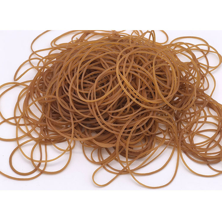 橡皮筋60*1.3 越南橡胶圈长细牛皮筋本色橡胶皮筋批发义乌橡皮圈