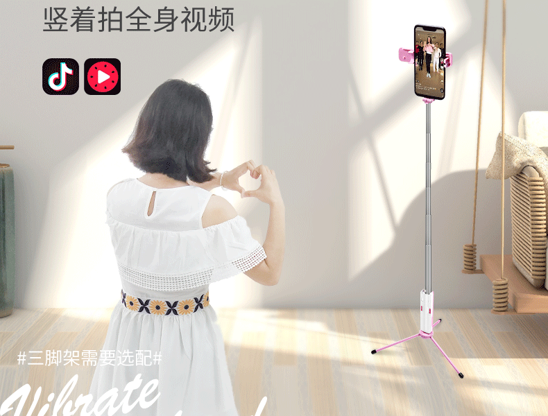 Perche selfie en Acier inoxydable - Ref 3386994 Image 28