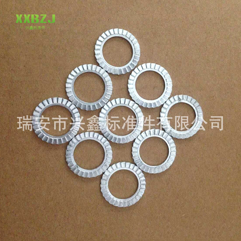 厂家供应双面印花止退垫圈：65锰钢.质量好.价格低 价廉物美