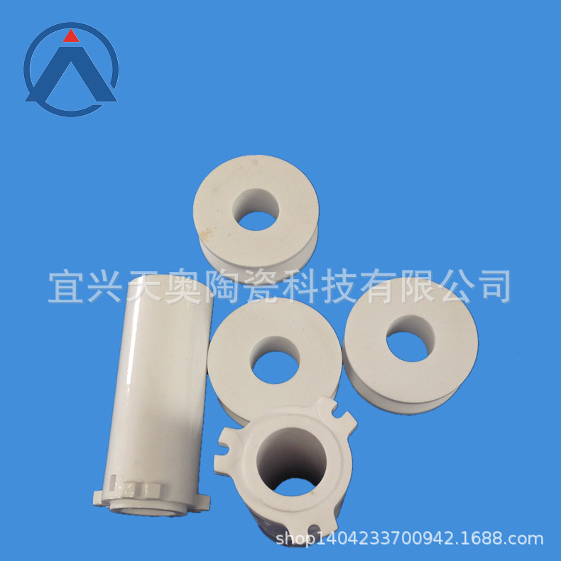 氧化铝陶瓷管 95氧化铝陶瓷轮 氧化锆工业精密陶瓷片