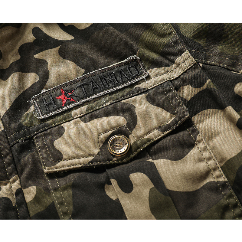 Invierno Nuevo ins moda chaqueta con capucha camuflaje de los hombres de algodón acolchado abrigo espesado cálido de algodón acolchado abrigo de los hombres de Amazon al por mayor