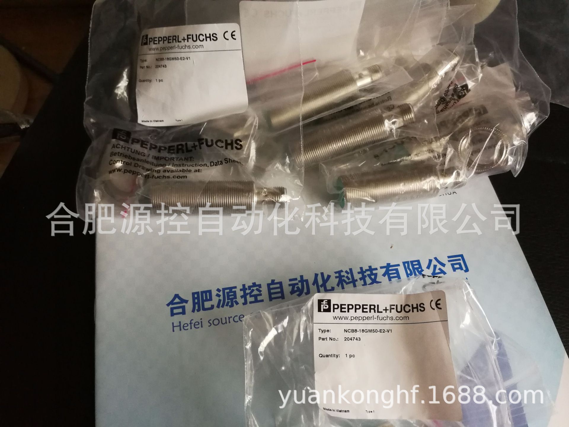 NCB8-18GM50-E2-V1倍加福P+F接近开关