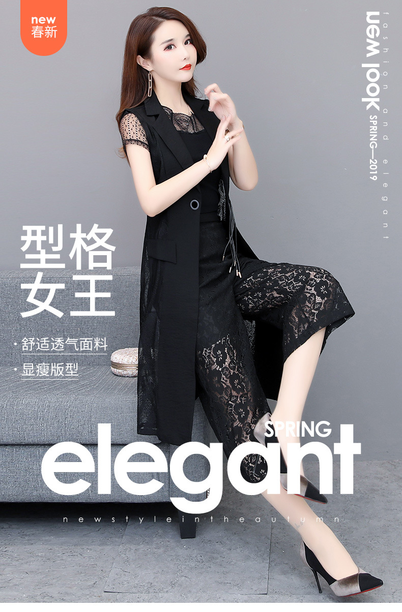 Costume femme en Mélange de coton - Ref 3334622 Image 7