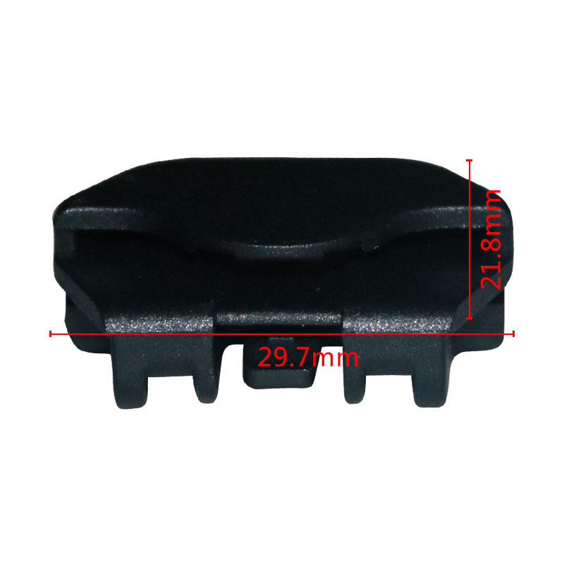 尼龙汽车卡扣 塑料车轮叶子板铆钉 线夹管夹MCH1712