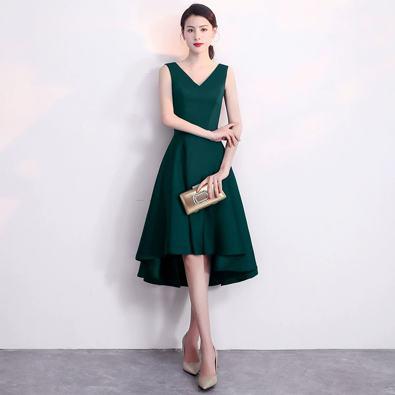 Elegant evening dress, city style