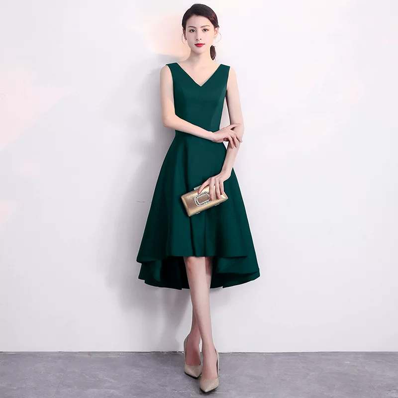 Elegant evening dress, city style