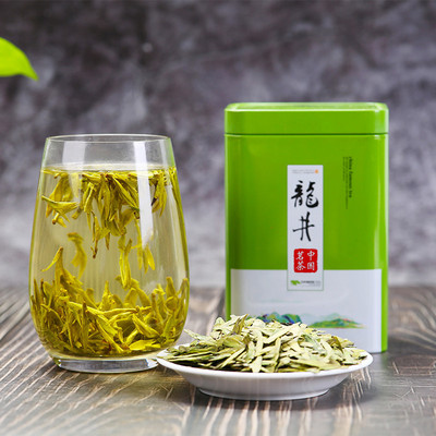 2020 Spring Mingqian Alpine Buds Longjing Green tea bulk Refreshing fragrance Tea beans Flavor Canned 250g
