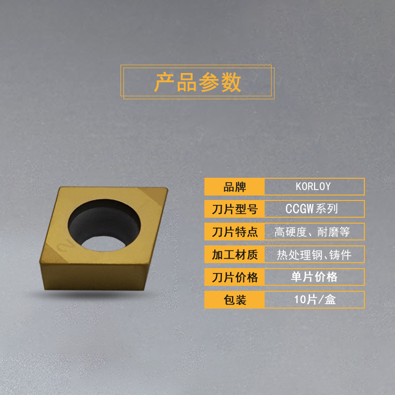 KORLOY߹CCGW09T304 060204 DNC250 CBNƬص