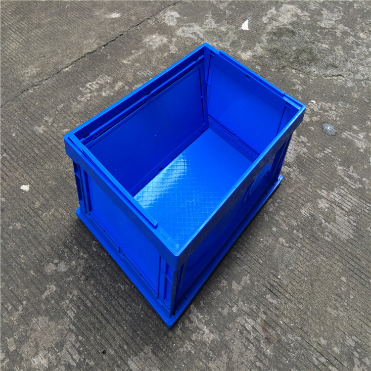 深圳 广州塑料折叠箱607*495*303节约仓储物流空间五金零件周转箱