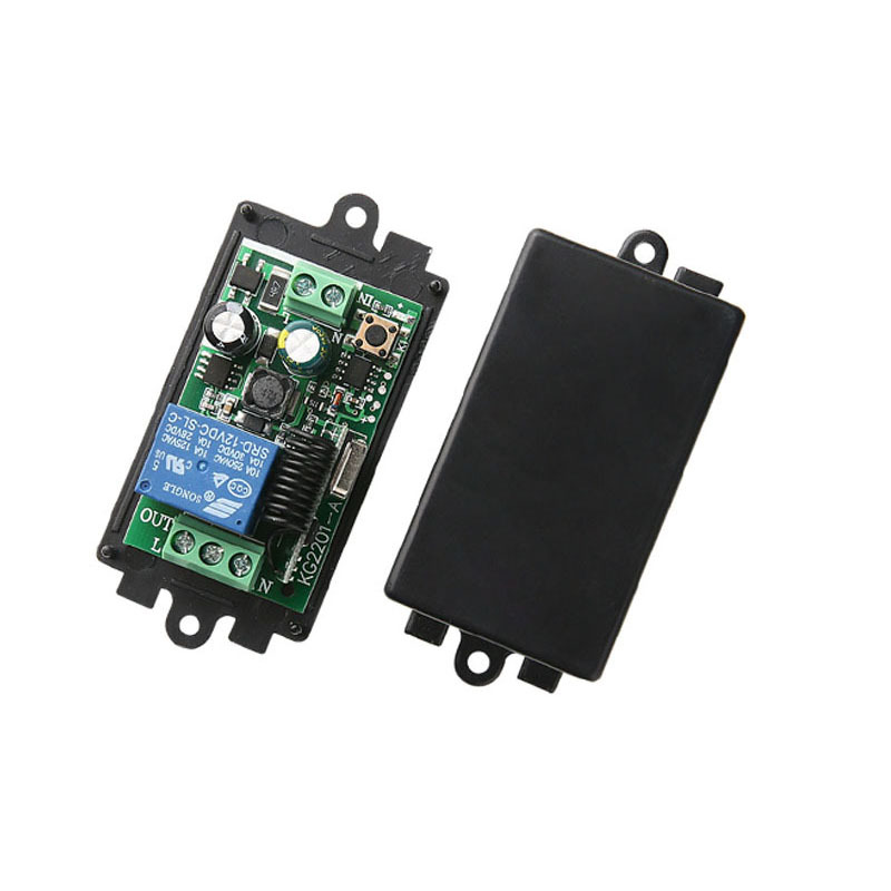 220伏宽电压单路遥控开关 学习型无线接收器 led 智能遥控开关
