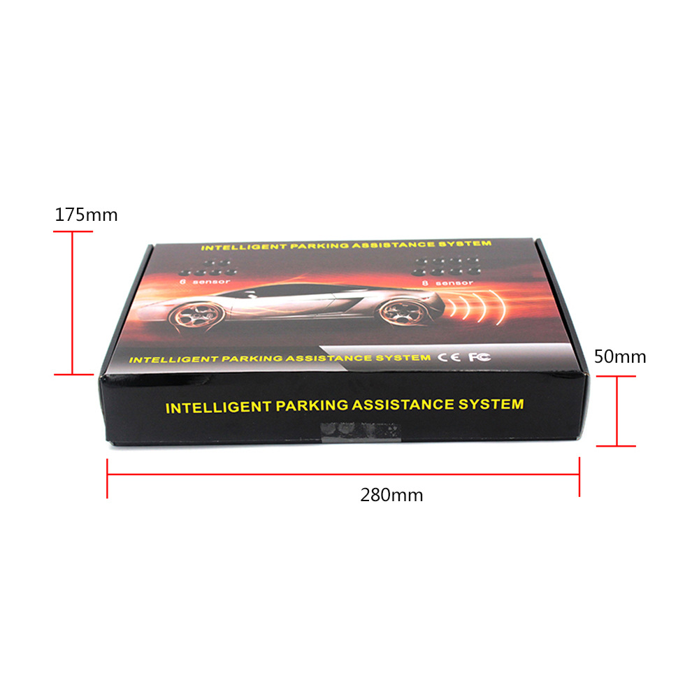 Visual reversing radar 4s connecting navigation car machine original car screen visual reversing Image radar system PZ600