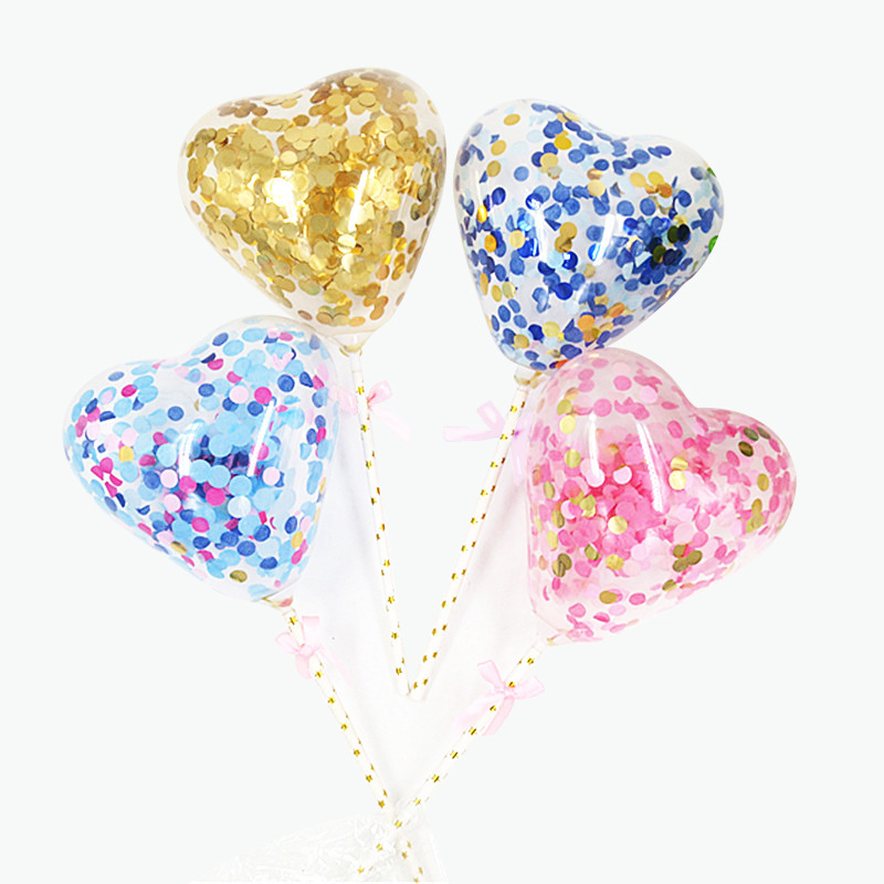 party birthday Cake Confessions balloon swan originality balloon Dessert Cake Inserted card balloon decorate Decoration