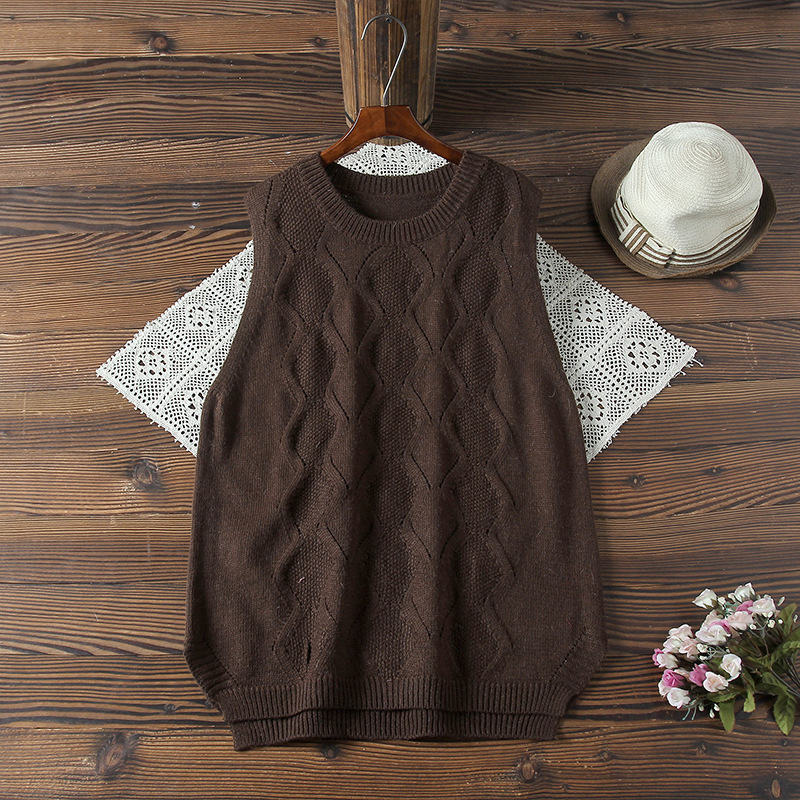 Gilet femme en Mélange de poils de lapin - Ref 3317343 Image 7