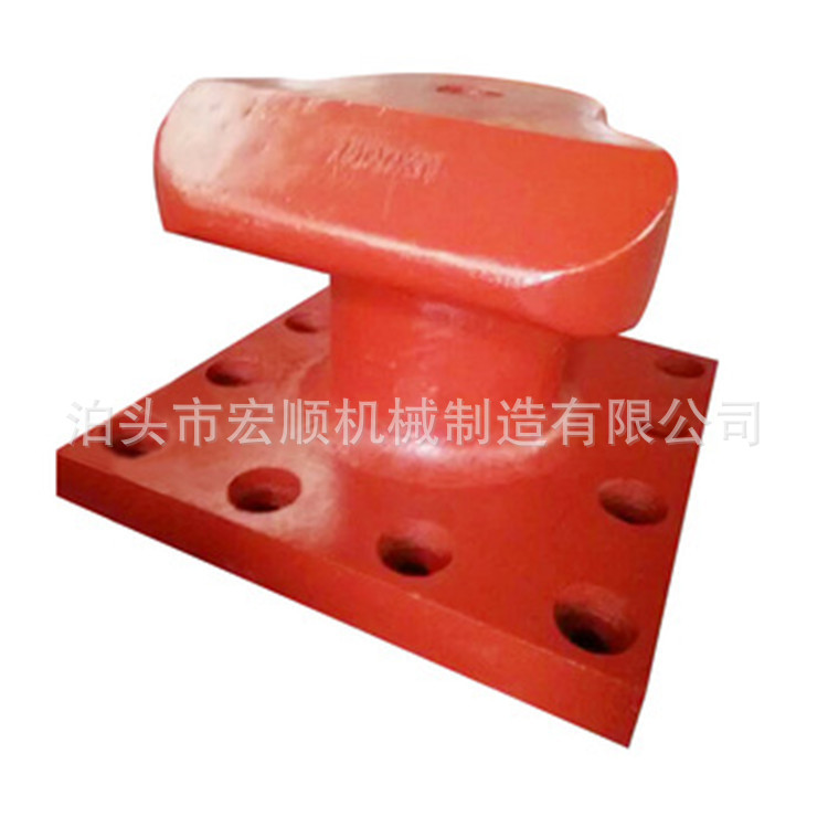 河北泊头宏顺铸造生产铸铁铸钢系船柱150KN码头系揽桩现货供应