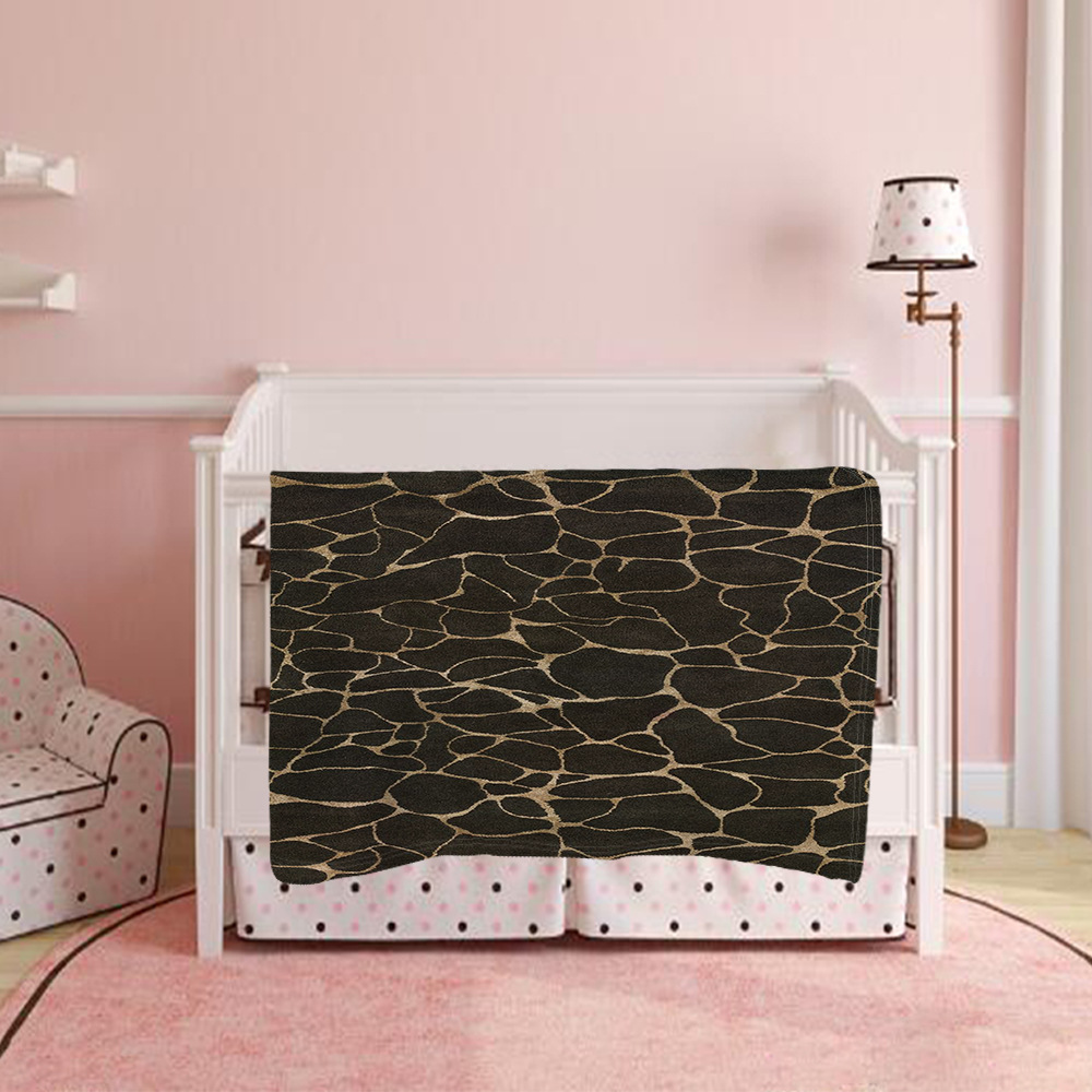 DIY毛毯大理石秋冬保暖沙发盖毯高清印花双面法兰绒空调毯