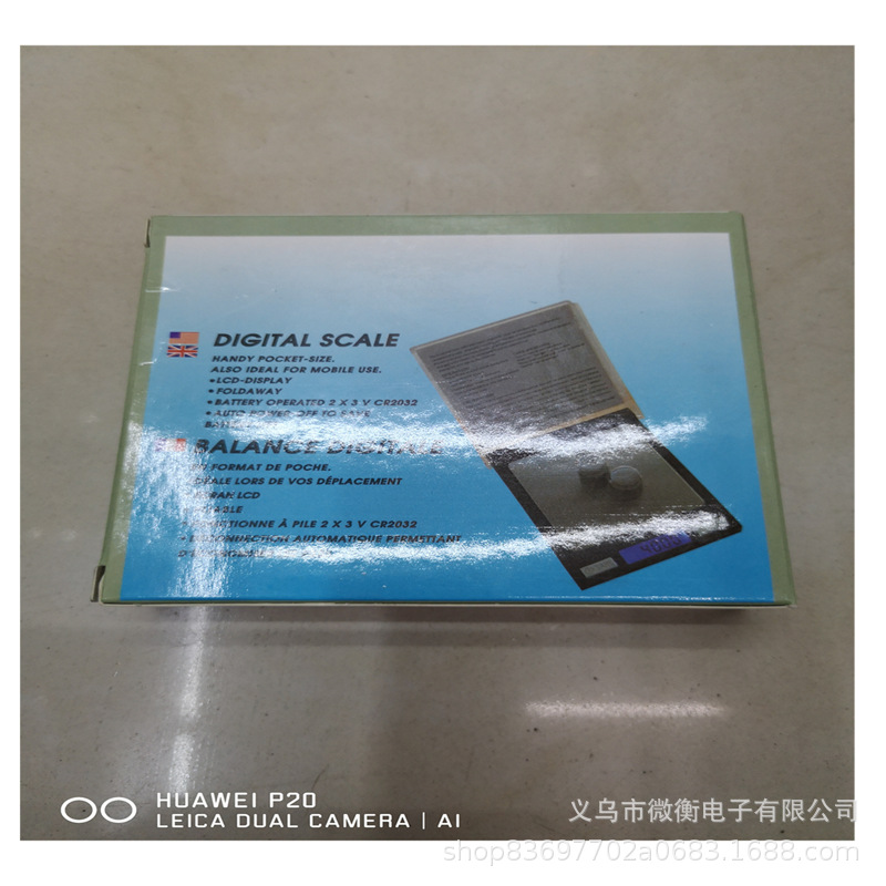 2019 nueva escala de joyería CD 100g / 0.01g de oro mini escala de bolsillo