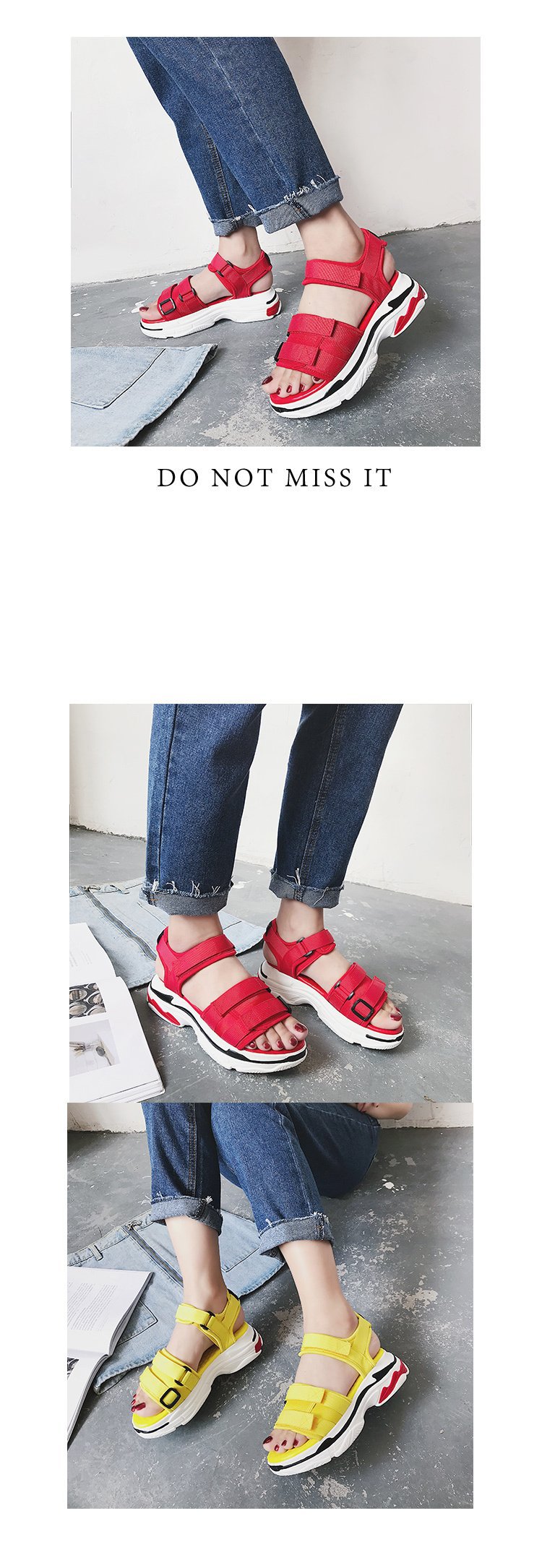 Chaussures été pour femme en Caoutchouc - Ref 3345524 Image 14