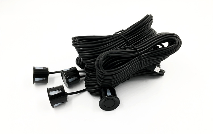 Whole Car Radar 8 Explores Crescent Voice Buzzer Front and Rear Integrated Parking Radar Led Small Crescent Reversing Radar