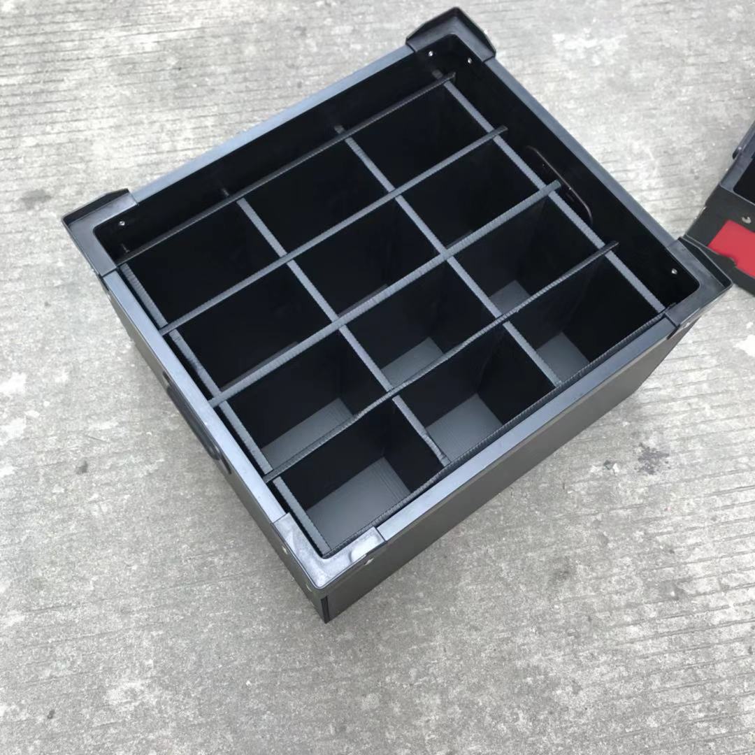 【防静电中空箱】防静电中空板周转箱 周转框架线路板基板箱定制