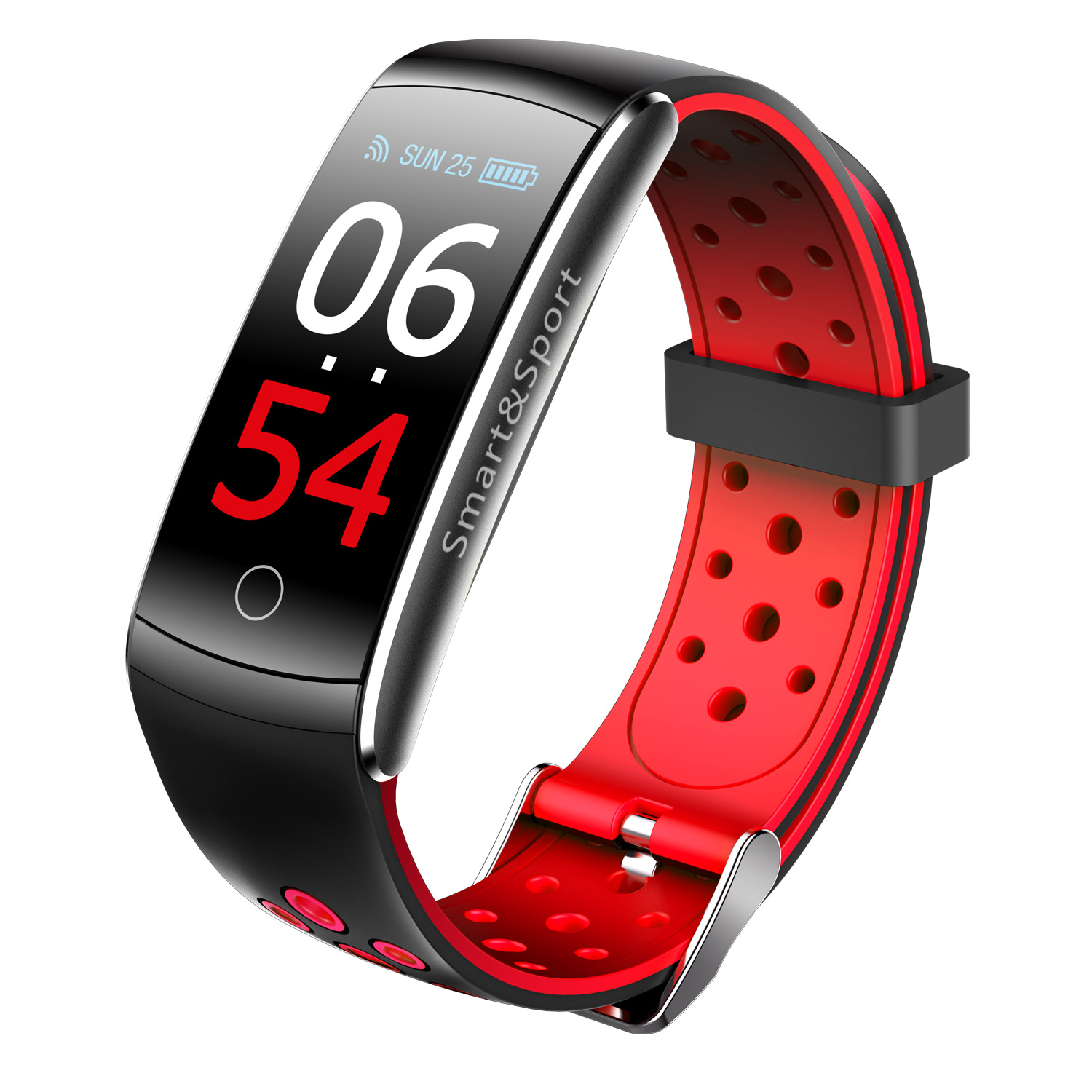 multi-function Color touch intelligence Remind Bracelet Heart Rate Blood pressure Oxygen waterproof Healthy Monitor Bracelet