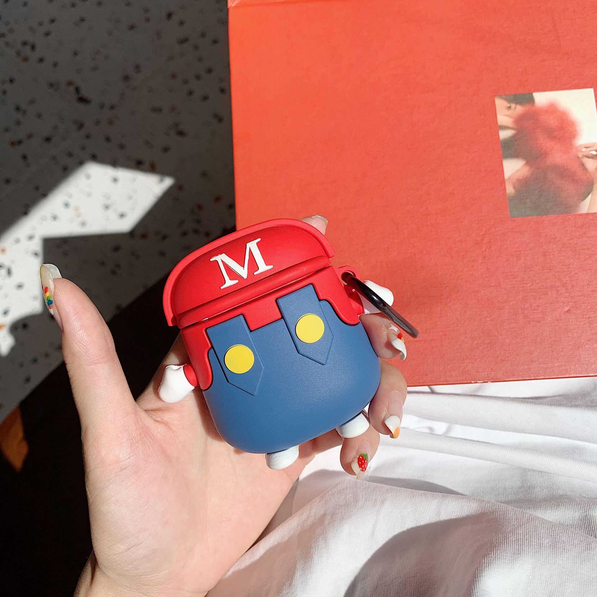 Cartoon Super Mario AirPods Case