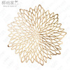 PVC's empty meal cushion hot gold meal cushion Furong flower gold PP meal cushion European -style meal cushion Amazon home