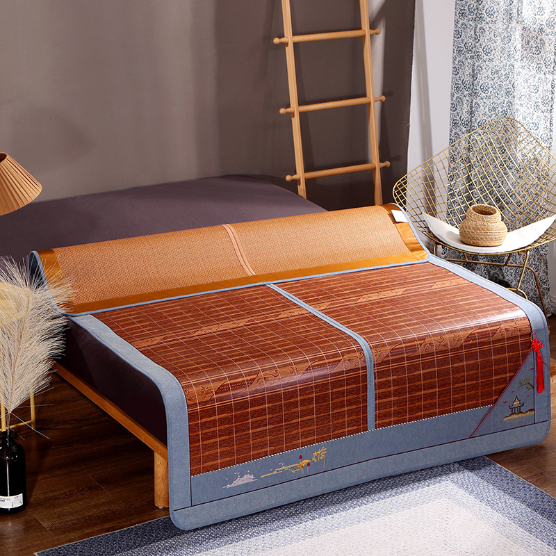 Promotion Yu Xin Home textiles Bamboo mat mat Three Ecological bamboo mat 1.5 rice 1.8 Double sided mat