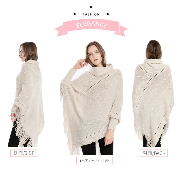 高领  袖子 仿羊绒保暖毛衣 大码衣服