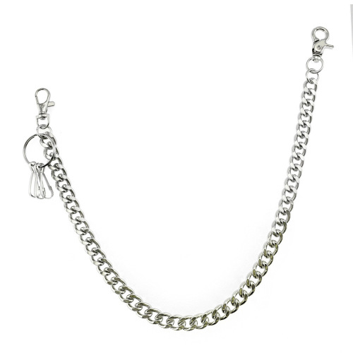 Western and Eastern Hip-Hop Personality Metal Belt Chain Waist Chain Punk Rock Versatile Nightclub Accessory Jewelry Jeans Hanger
