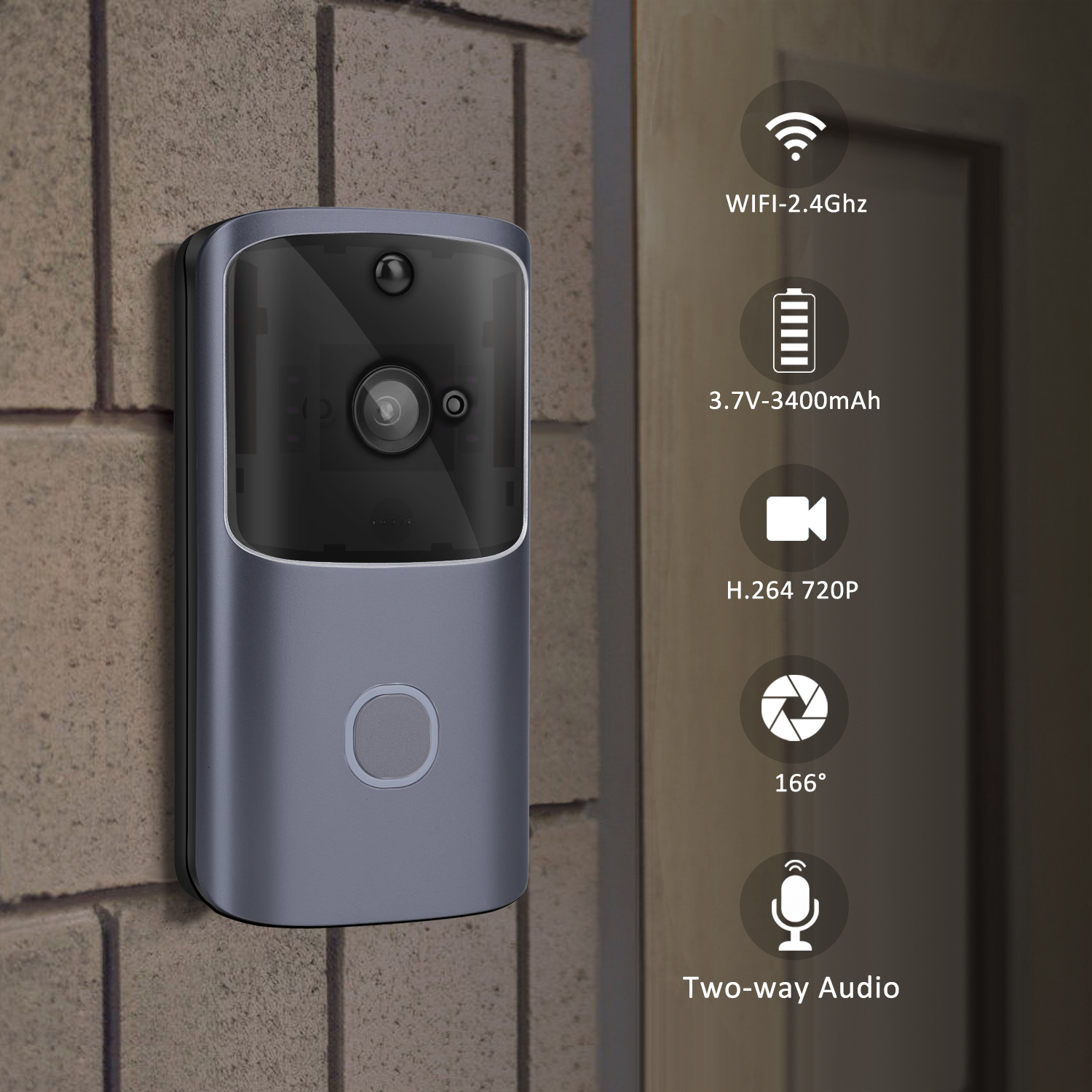 Smart WiFi Visual Doorbell