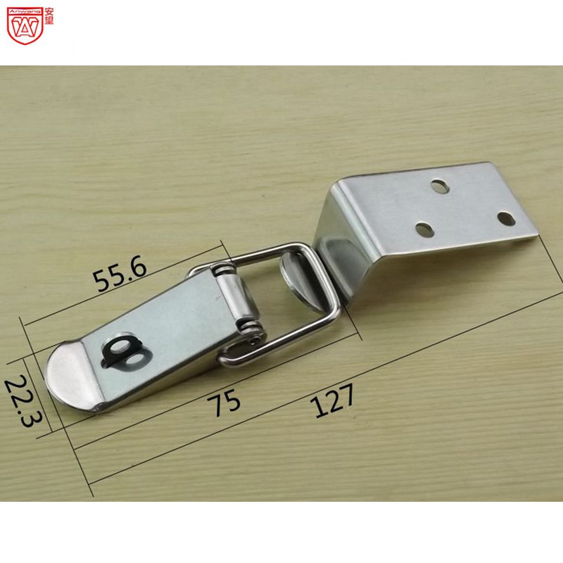 AW104 gancho de acero inoxidable hebilla cadenas caja hebilla boca de pato hebilla torre hebilla de resorte hebilla colmena