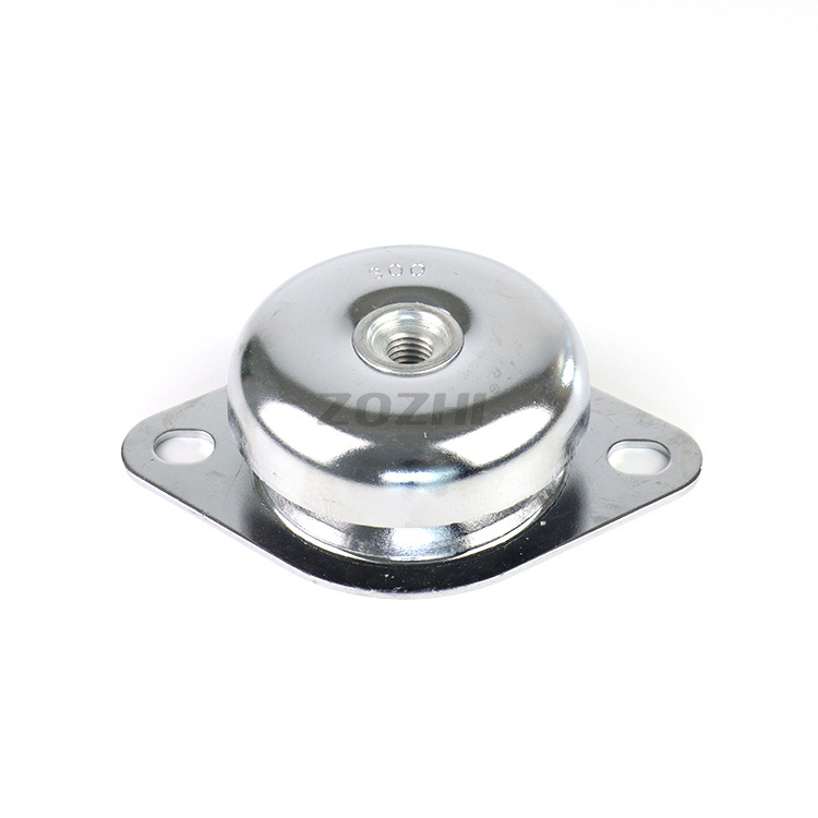 橡胶减震垫柴油发电机组发动机水泵垫300KG镀洛脚垫静音设计