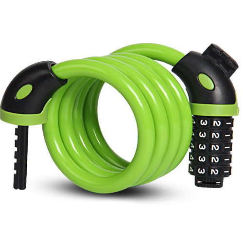 Bicycle lock, anti-theft password lock, mountain bike cable lock, chain lock, cycling equipment accessories