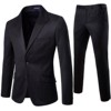 2018 Foreign men Men's Occupation Business Formal Groomsman Groom Wedding dress Suits 2 Set of parts