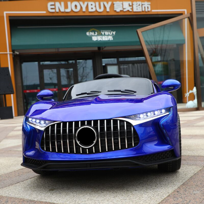 Nuevo coche eléctrico de Doble accionamiento coche eléctrico de cuatro ruedas para niños con asiento coche eléctrico de juguete de educación temprana para bebés