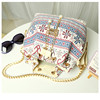 Ethnic one-shoulder bag, small bag, 2024 years, ethnic style