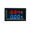 DC0-100V 10A 50A 100A LED DC dual display digital current voltage table digital header