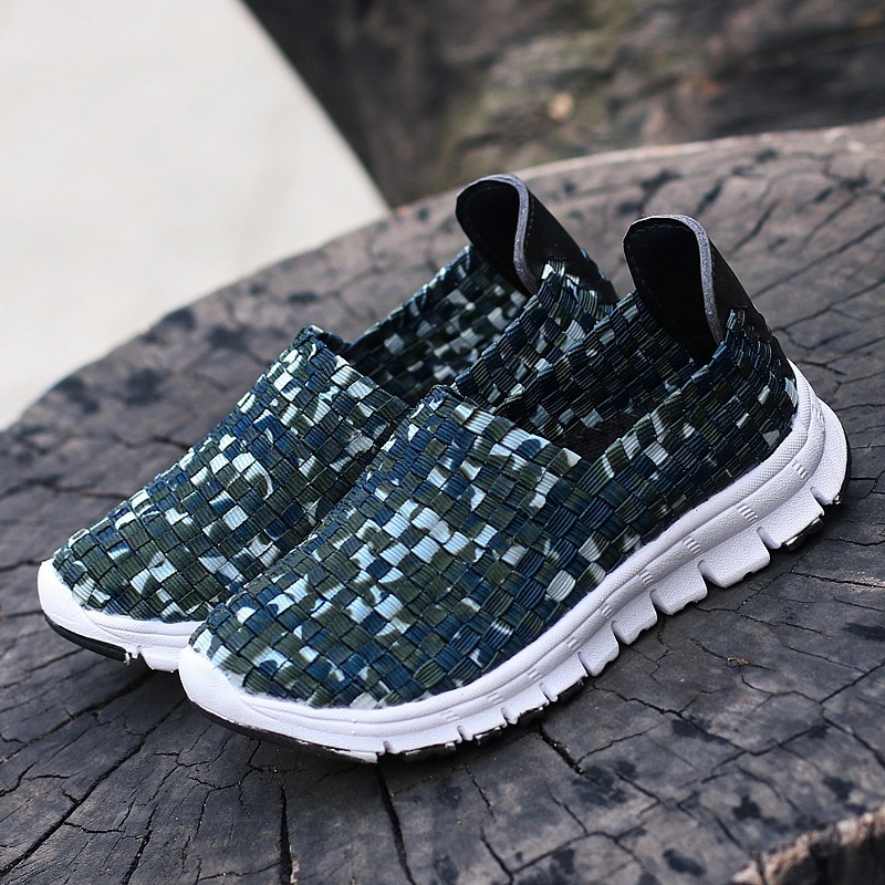 Autumn summer fashionable camouflage woven casual footwear