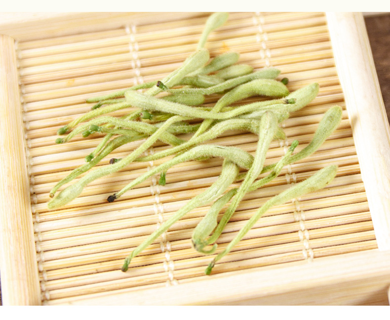 Jin Yin Hua (Lonicera japonica) Dried Honeysuckle Flower Tea — 60g Jar, Food-Herb Herbal Tea in use
