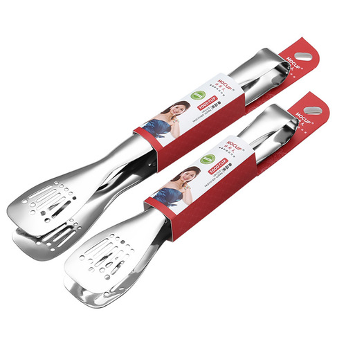 Stainless steel food tongs BBQ buffet tongs bread tongs steak barbecue tongs cake baking tongs wholesale
