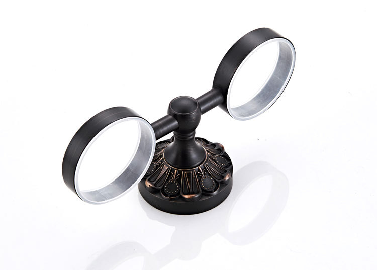 欧贝洁具加工厂卫浴五金挂件批发厂漱口杯架K6108