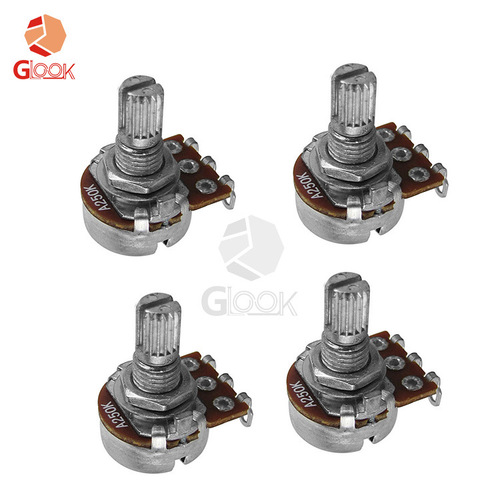 Electric guitar bass potentiometer volume tone knob tuning switch 10K 25K 50K 250K 500k