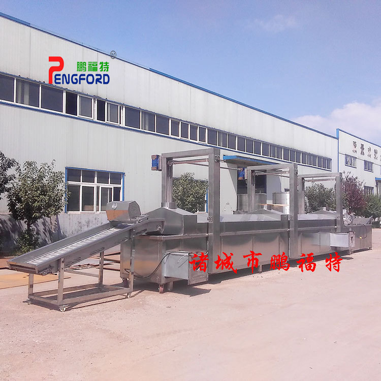 诸城鹏福特销售燃煤油水混合油炸机、燃煤大中小型油炸机