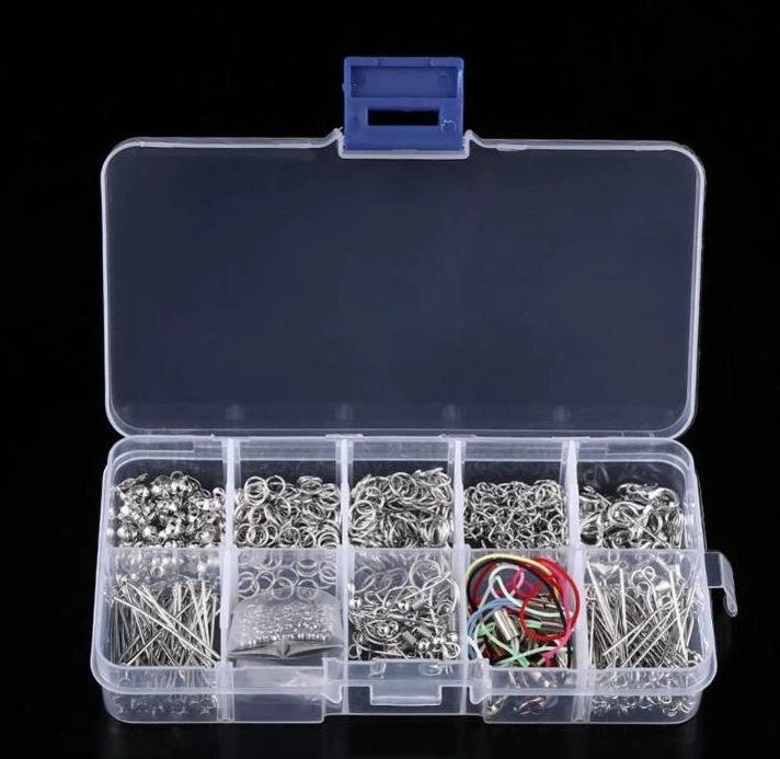 Ручной работы поделки аксессуары материал мешок бисером ювелирные аксессуары оптом Серебро Никель цвет костюм