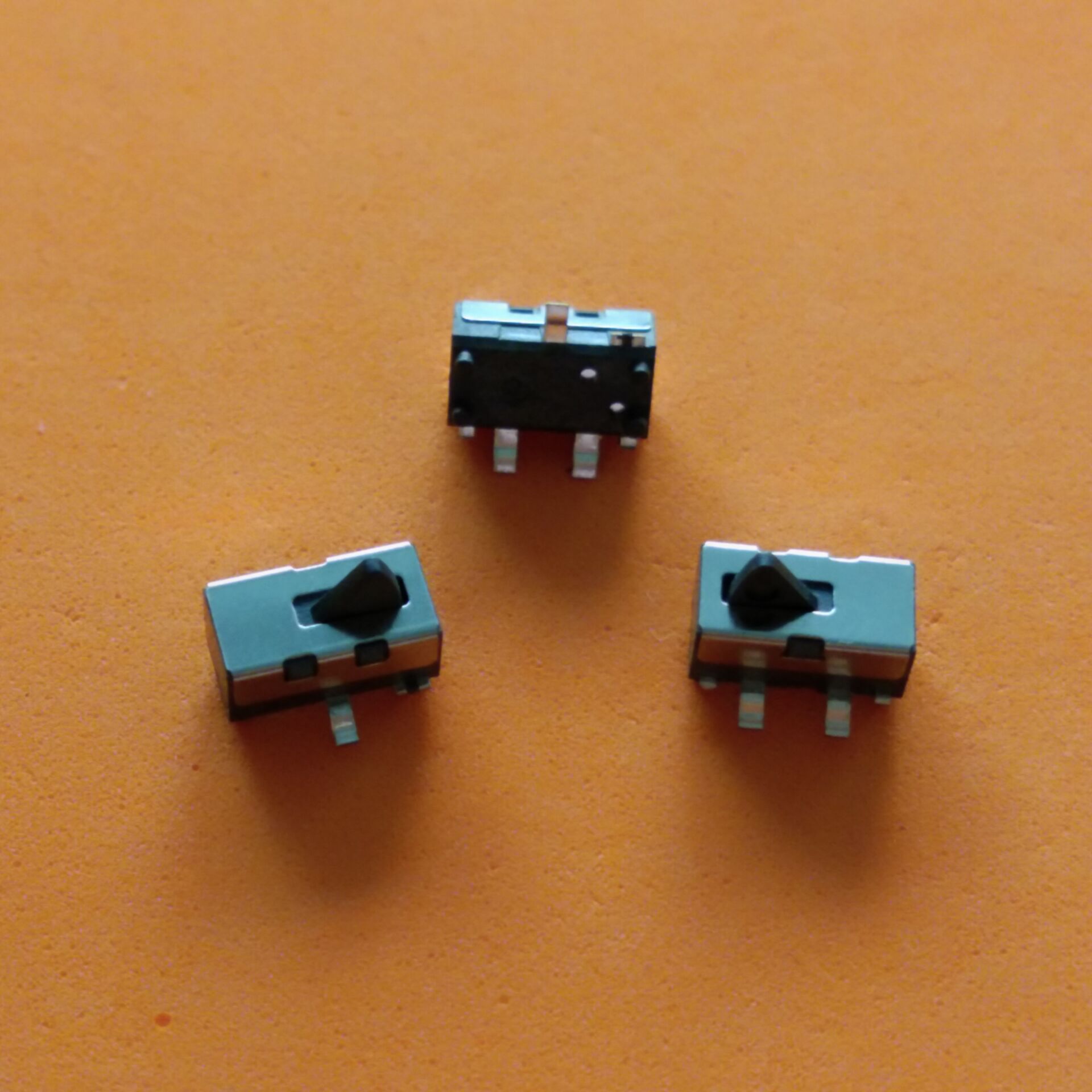 供应限位开关HD-13三脚贴片 微型微动复位行程检测开关