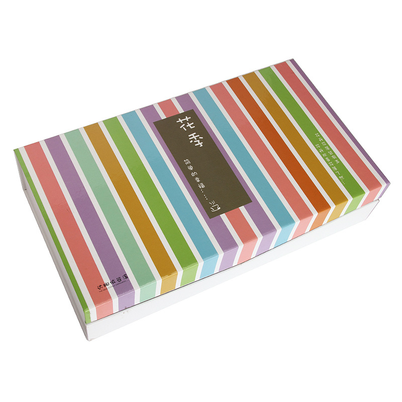 定做彩盒包装盒批发印刷彩色纸盒定制印logo饰品礼品包装盒设计